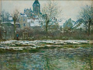 ヴェトゥイユまたはヴェトゥイユ教会の雪の影響、1878～1879年。