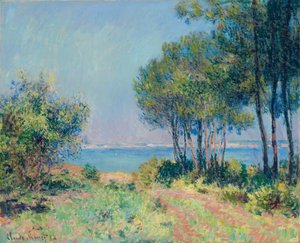 VarengevilleのTreesの場合。レ・サパンとヴァレンジュヴィル、1982 作： Claude Monet