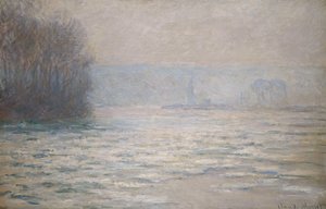 ベヌクール近くのセーヌ川の洪水。 La Seine pres Bennecourt、1893年の大失敗