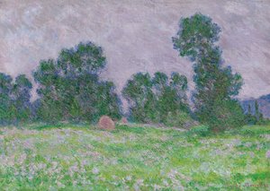 ジヴェルニーの花畑 作： Claude Monet
