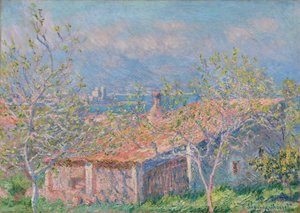 アンティーブの庭師の家 作： Claude Monet