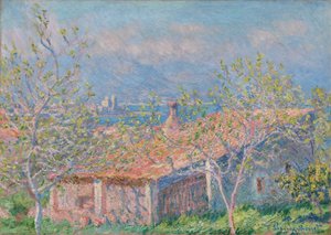 アンティーブの庭師の家 作： Claude Monet