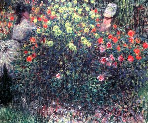ダリアの固い塊の少女、1875