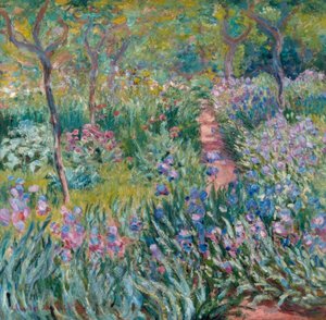 ジヴェルニー、ルプランタン（DerFrühling、ジヴェルニー） 作： Claude Monet