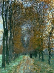 路地 作： Claude Monet