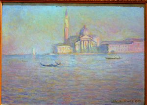 セントジョージメジャーチャーチ 作： Claude Monet