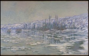 氷の崩壊（LaDébâcleまたはLesGlaçons） 作： Claude Monet