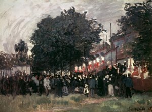 アルジャントゥイユフェスティバル 作： Claude Monet