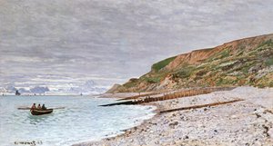 La Pointe de la Heve、1864 作： Claude Monet