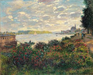 アルジャントゥイユのセーヌ 作： Claude Monet