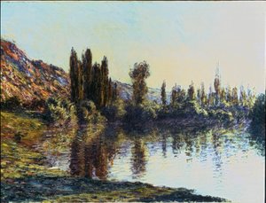 ヴェトゥイユのセーヌ川 作： Claude Monet
