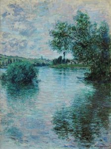 ヴェトゥイユのセーヌ川 作： Claude Monet