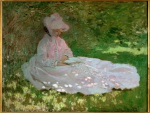 読書灯 作： Claude Monet