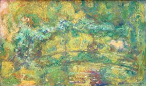 睡蓮の池の歩道橋 作： Claude Monet