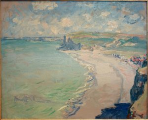 プールビルビーチ（Der Strand von Pourville） 作： Claude Monet
