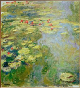 睡蓮の池（左） 作： Claude Monet