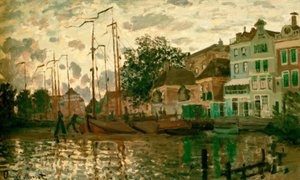 Le DamàZaandam、le soir（ザーンダムアムアベンドのダム）