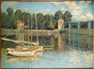 アルジャントゥイユ橋 作： Claude Monet