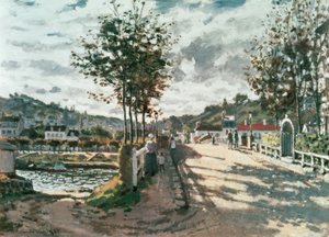 ブージヴァル橋 作： Claude Monet