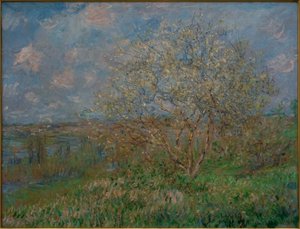 春 作： Claude Monet
