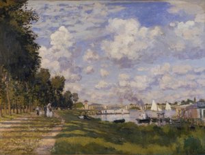 アルジャントゥイユ盆地 作： Claude Monet
