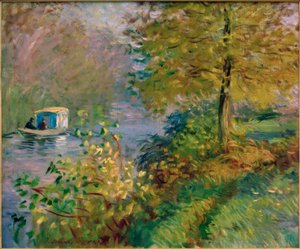 ボート工房 作： Claude Monet