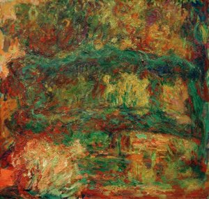 日本橋（睡蓮、日本橋） 作： Claude Monet