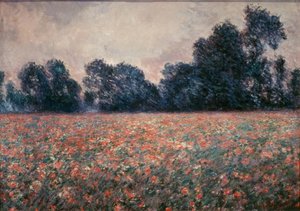 ジヴェルニーのポピー 作： Claude Monet