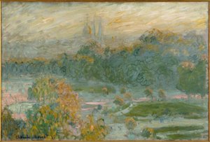 チュイルリー 作： Claude Monet