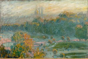 レ・チュイルリー、研究 作： Claude Monet