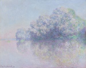 イラクサ島、1897 年。 作： Claude Monet