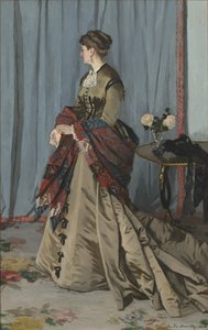 マダムルイスヨアヒムガウディベール 作： Claude Monet