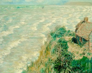 Pourville（Flut bei Pourville）での潮の上昇 作： Claude Monet
