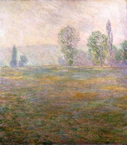 ジヴェルニーの牧草地、1888年。 作： Claude Monet