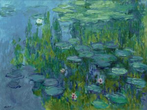 ニンフェアス 作： Claude Monet