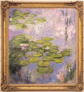 ニンフィア、1916-19 作： Claude Monet