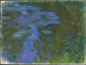 ニンフィア、c。 1914-1917 作： Claude Monet