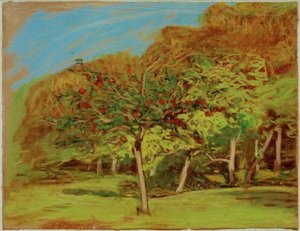 果物の木 作： Claude Monet
