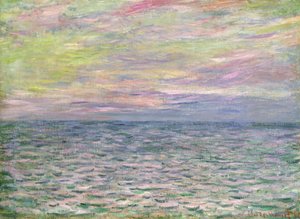公海上、プールビルの夕日。フルシーの日没、1882年