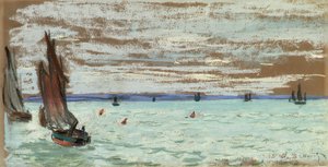 外洋、1866年頃 作： Claude Monet