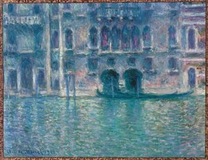 パラッツォ・ダ・ムーラ、ヴェネツィア（油彩・キャンバス） 作： Claude Monet