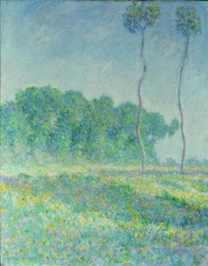 春の風景 作： Claude Monet