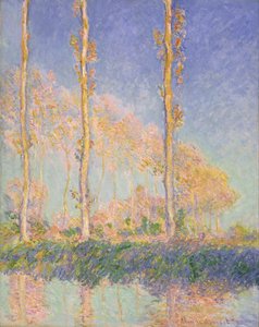ポプラ 作： Claude Monet