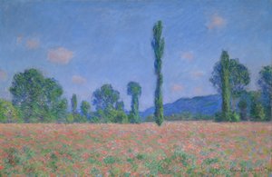 ケシ畑ジベルニー、189091。 作： Claude Monet