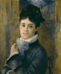 マダムクロードモネの肖像 作： Claude Monet