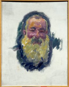 アーティストの肖像 作： Claude Monet