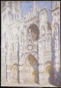 ルーアン大聖堂、午後 作： Claude Monet