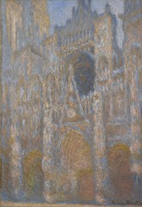 ルーアン大聖堂、ファサード、1892-94年 作： Claude Monet