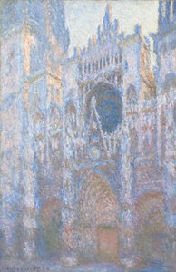 ルーアン大聖堂、西側ファサード 作： Claude Monet