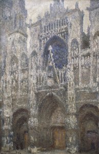 ルーアン大聖堂、西のポータル、グレーのハーモニー、1894